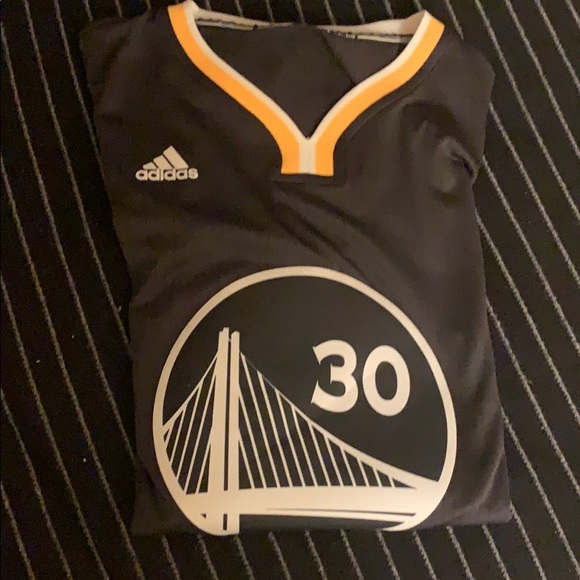 Curry Adidas Jersey Large - Picture 3 of 5